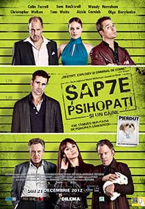 Şapte psihopaţi şi un câine - Seven Psychopaths (2012) Online Subtitrat