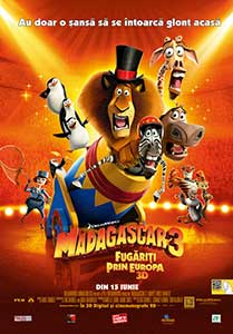 Madagascar 3 Fugariti prin Europa (2012) Dublat in Romana Online